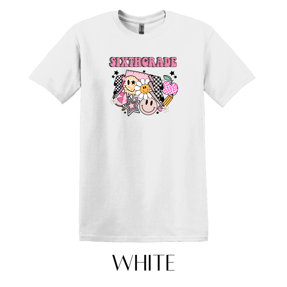 Sixth Grade Graphic Tee - FINAL SALE - Macoma Boutique555 Presales