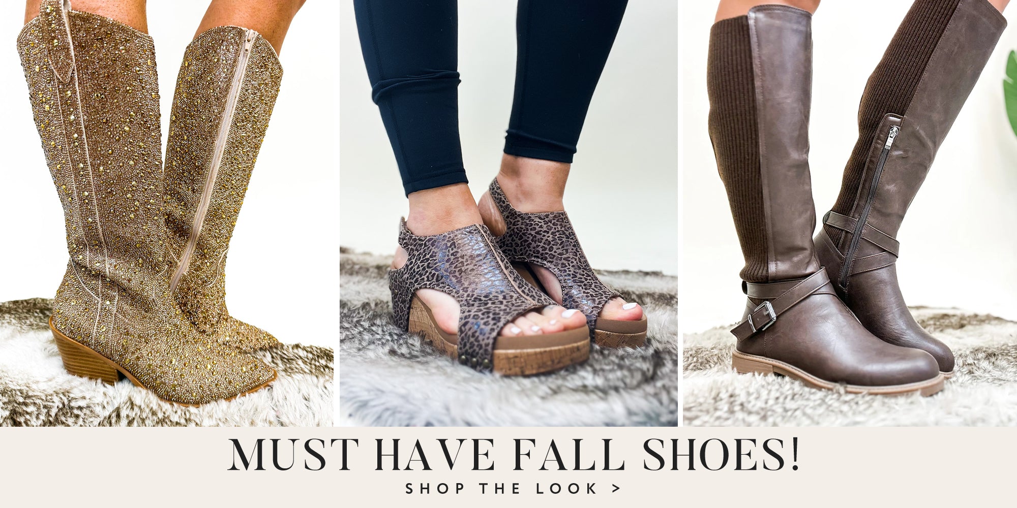 Shop our new shoes for fall!