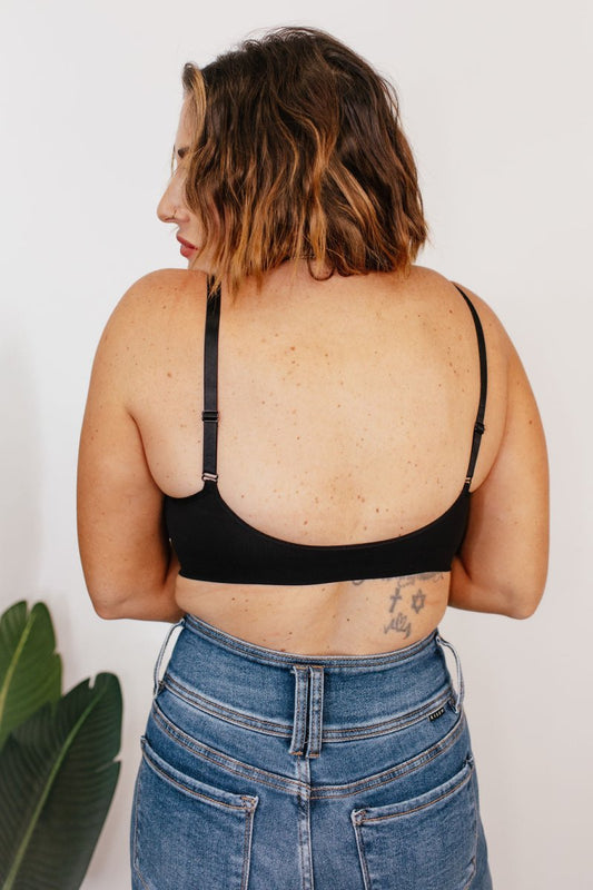 Slimm Bra In Black - Reg & Curvy - Macoma Boutique290 Loungewear/Sets