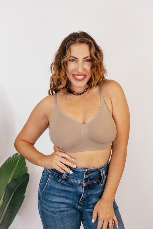 Slimm Bra In Nude - Reg & Curvy - Macoma Boutique290 Loungewear/Sets