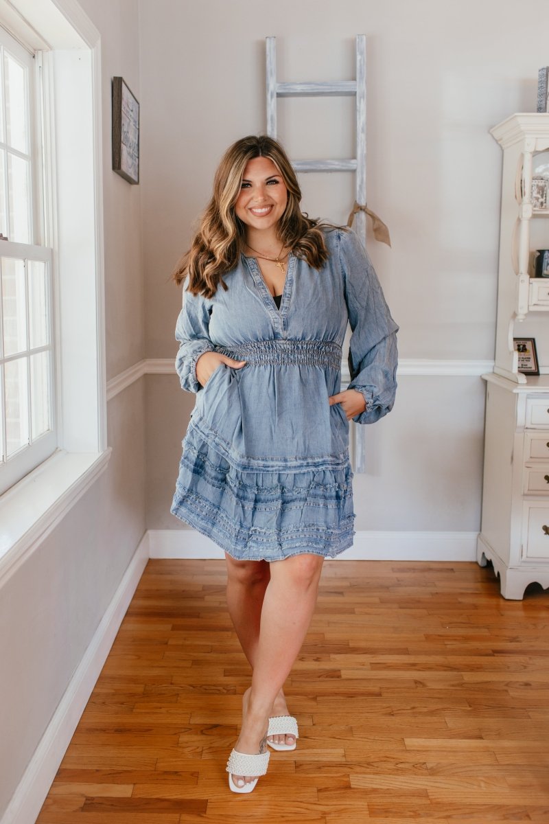 Smocked Sweetheart Dress - Macoma Boutique250 Dresses