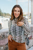 So Fetch Lux Layer Top In Snake - Reg & Curvy - Macoma Boutique120 Long Sleeve
