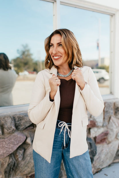 Soft Sophistication Blazer - Macoma Boutique240 Jackets/Blazers