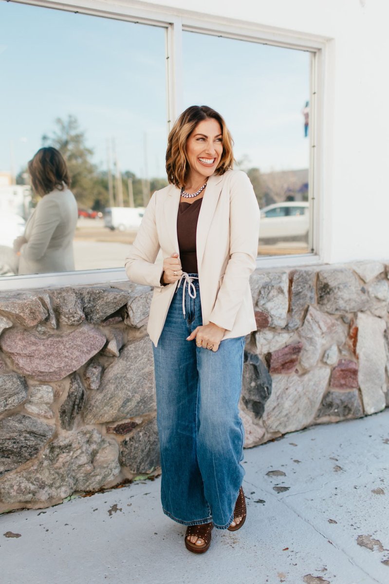 Soft Sophistication Blazer - Macoma Boutique240 Jackets/Blazers