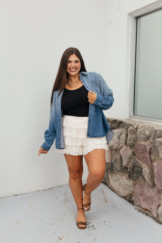 Soft & Whimsy Ruffle Skort - Macoma Boutique180 Shorts