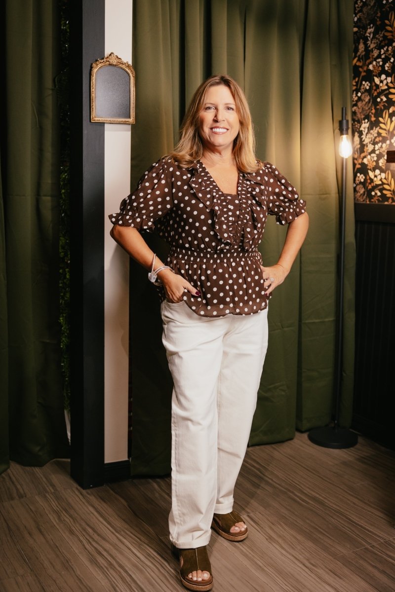 Something Sweet Top - Reg & Curvy - Macoma Boutique100 Short Sleeve