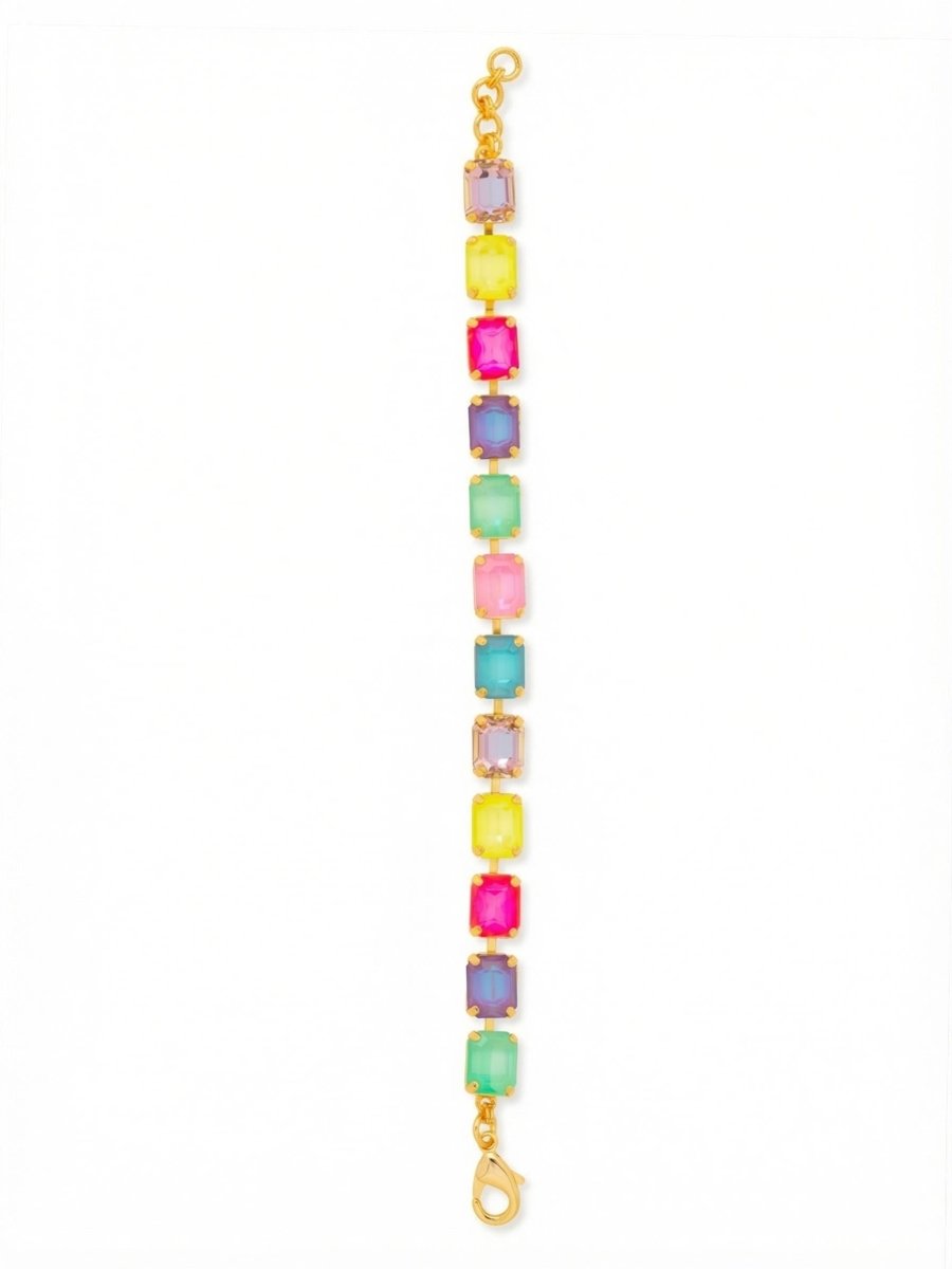 Sorrelli Candy Carnival Octavia Repeating Tennis Bracelet - Macoma Boutique315 Jewelry