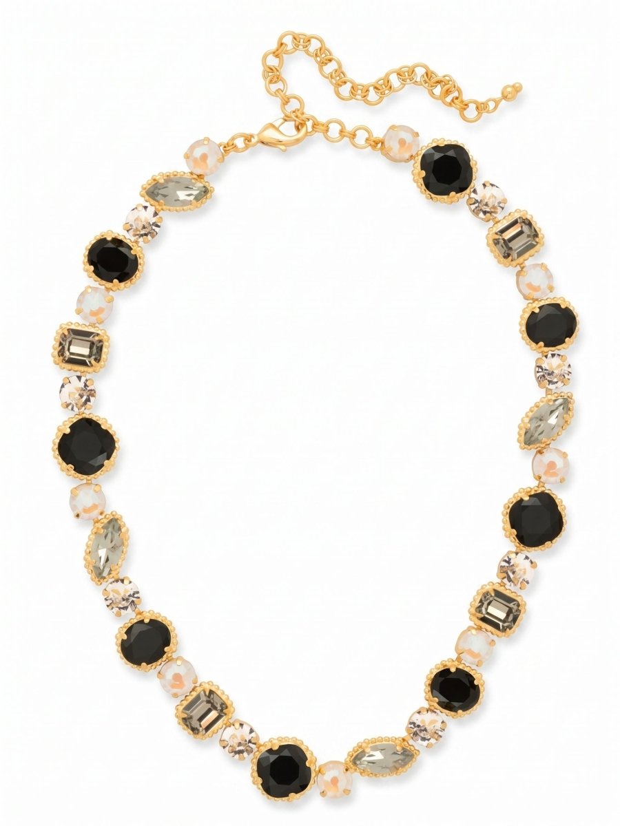 Sorrelli Starry Night Cushion-Cut Tennis Necklace - Macoma Boutique310 Accessories/Jewelry