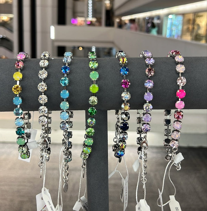 Sparkle Therapy Anklet in Silver - Macoma Boutique555 Presales