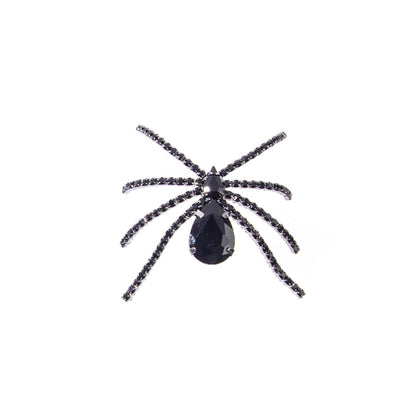 Spider Brooch Pin In Black - Macoma Boutique315 Jewelry