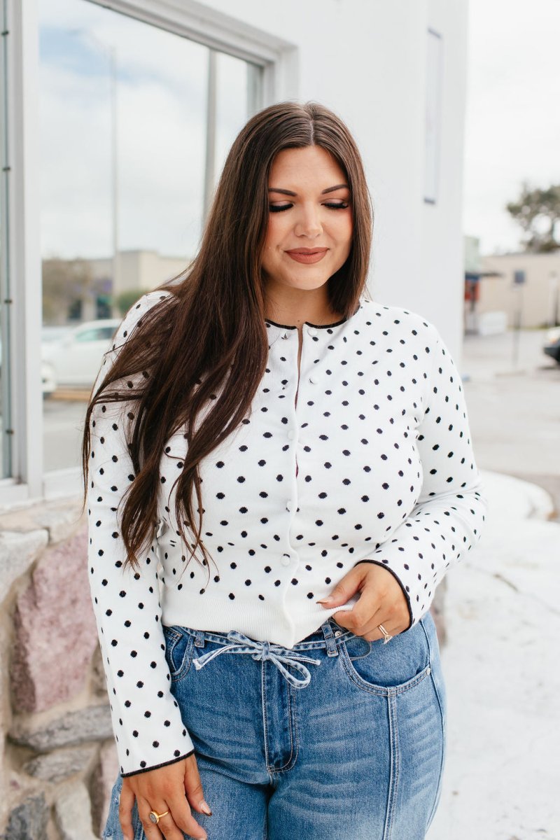 Spot On Cardigan - Macoma Boutique220 Cardigans/Kimonos