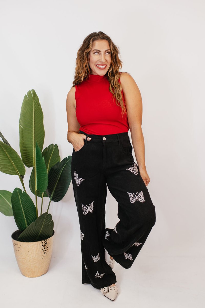 Spread Your Wings Pants - Macoma Boutique210 Other Bottoms