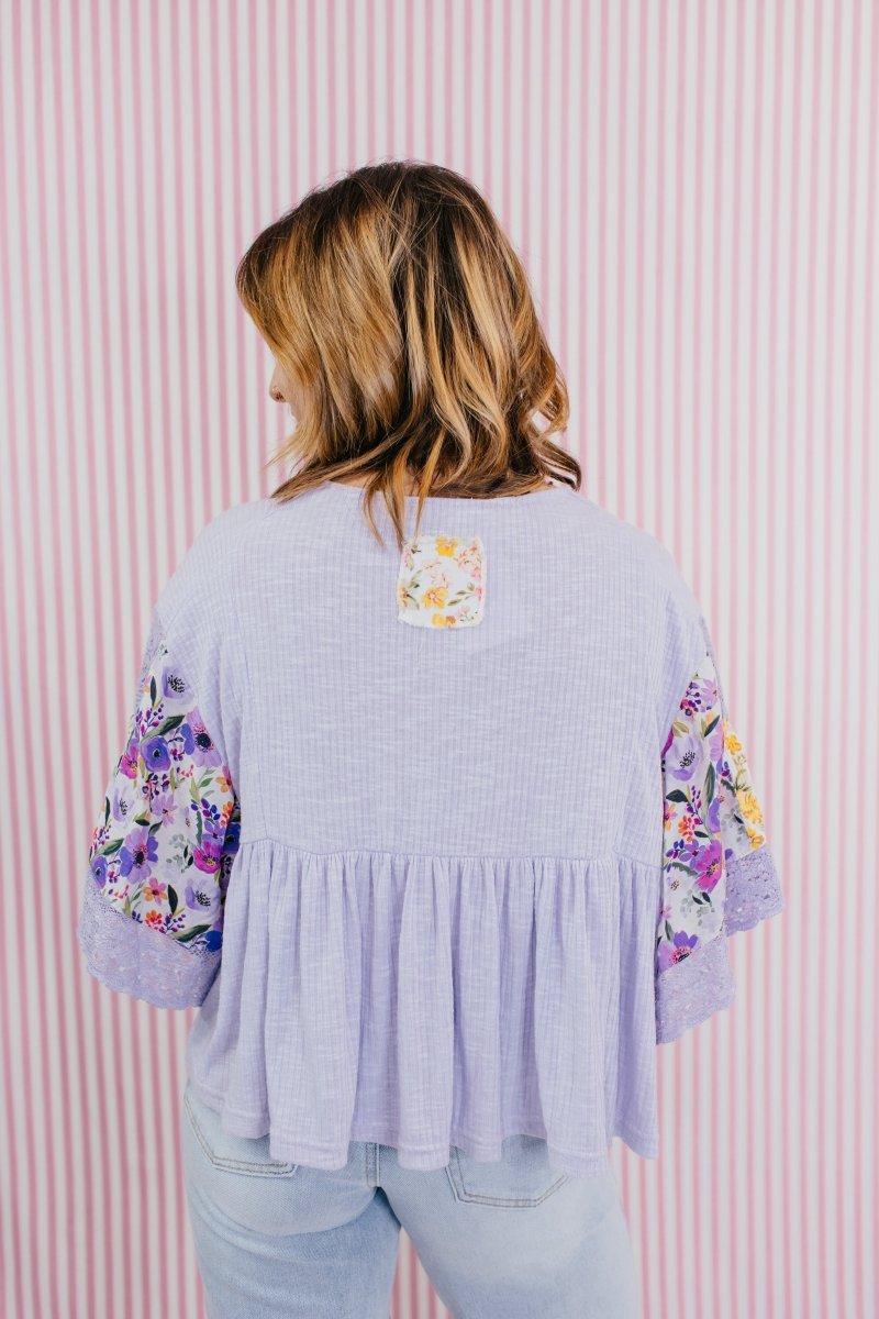 Spring Fling Top - Macoma Boutique100 Short Sleeve