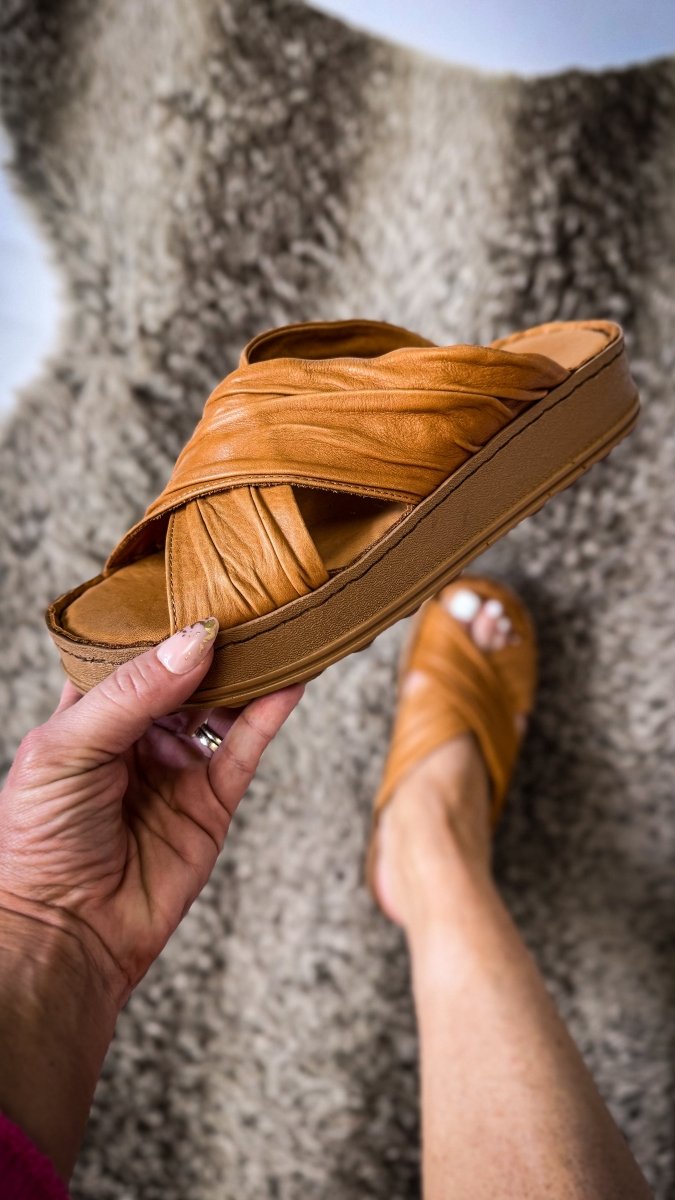 Spring Step Camel Majorelle Sandals - Macoma Boutique304 Sandals