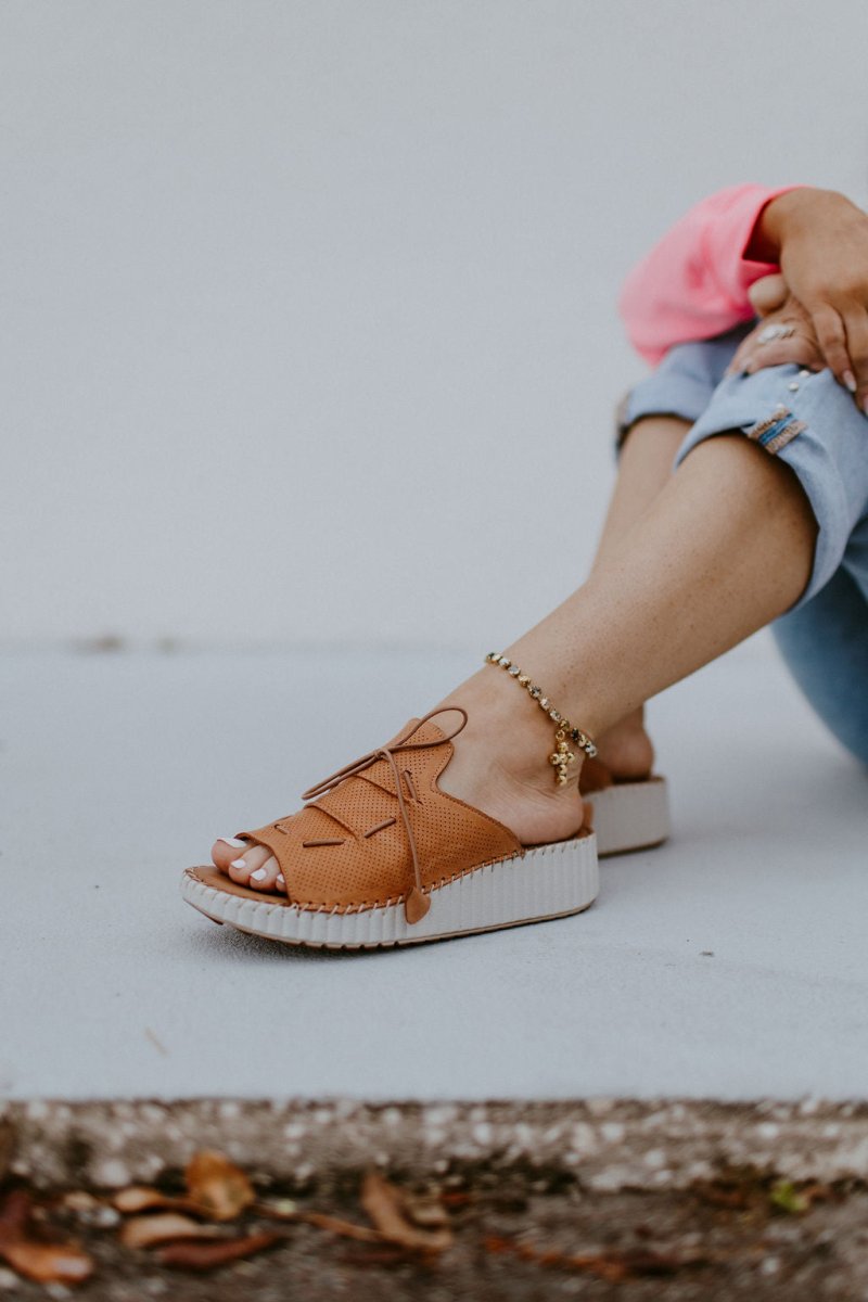 Spring Step Camel Nevelle Wedge Sandals - Macoma Boutique302 Wedges & Heels