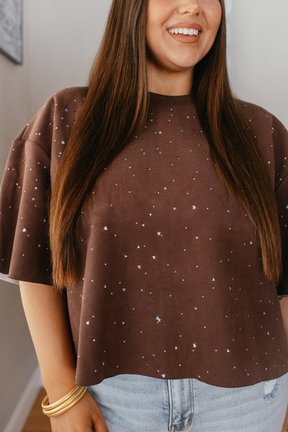 Sprinkle Of Fun Top - Reg & Curvy - Macoma Boutique100 Short Sleeve