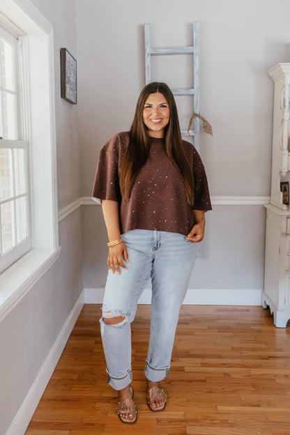 Sprinkle Of Fun Top - Reg & Curvy - Macoma Boutique100 Short Sleeve