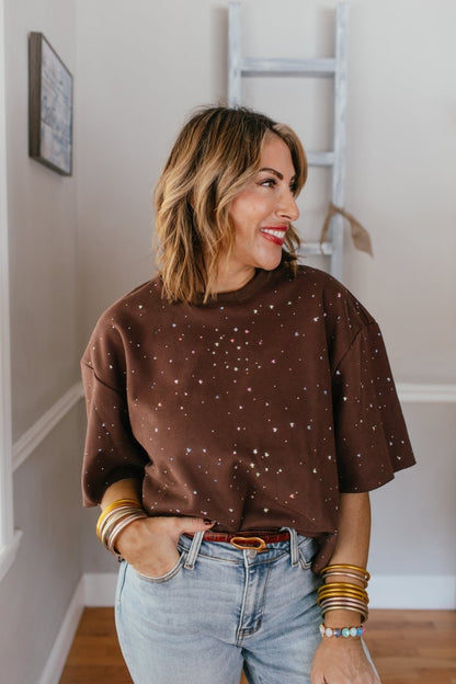 Sprinkle Of Fun Top - Reg & Curvy - Macoma Boutique100 Short Sleeve