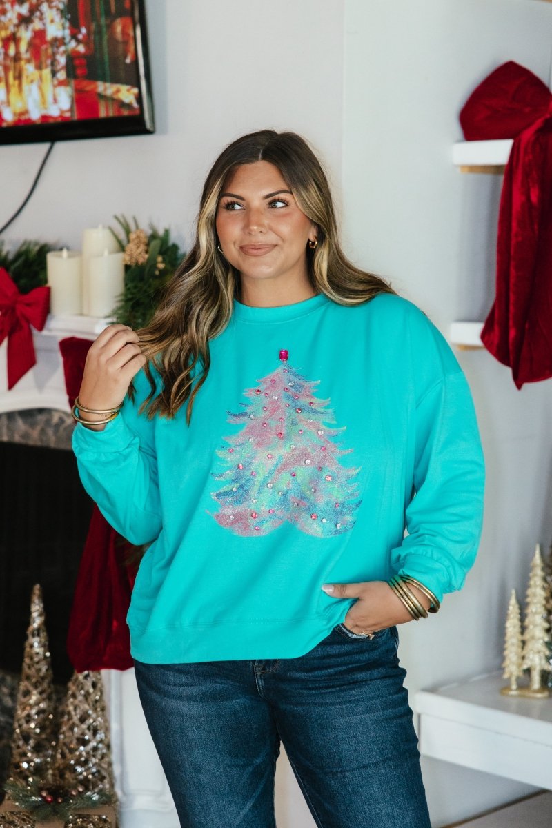Spruced Up Top - Reg & Curvy - Macoma Boutique120 Long Sleeve