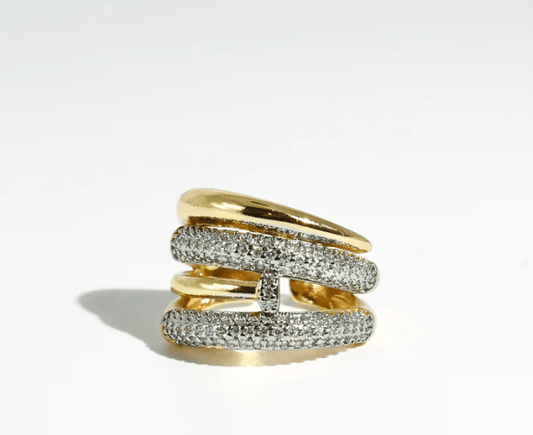 Stacked & Stunning Ring - Macoma Boutique310 Accessories/Jewelry