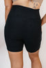 Staple Piece Biker Shorts In Black - Reg & Curvy - Macoma Boutique280 Activewear