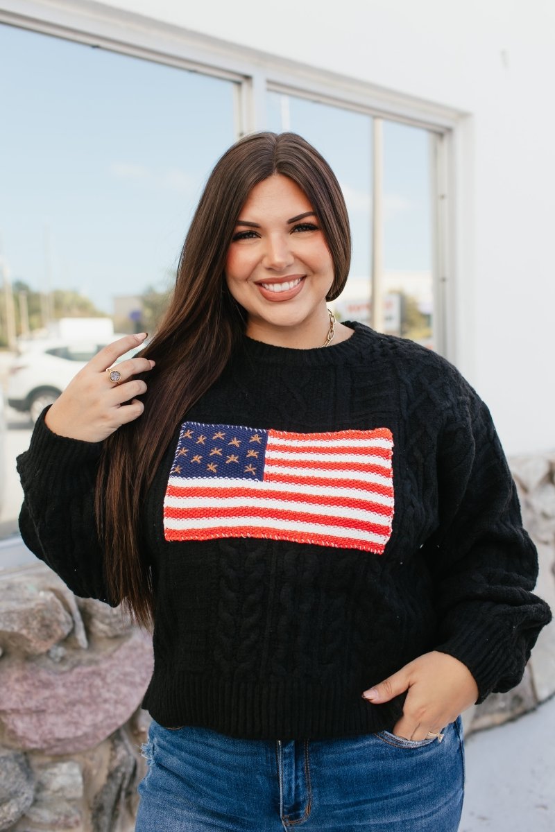 Star - Spangled Sweater - Macoma Boutique130 Sweaters