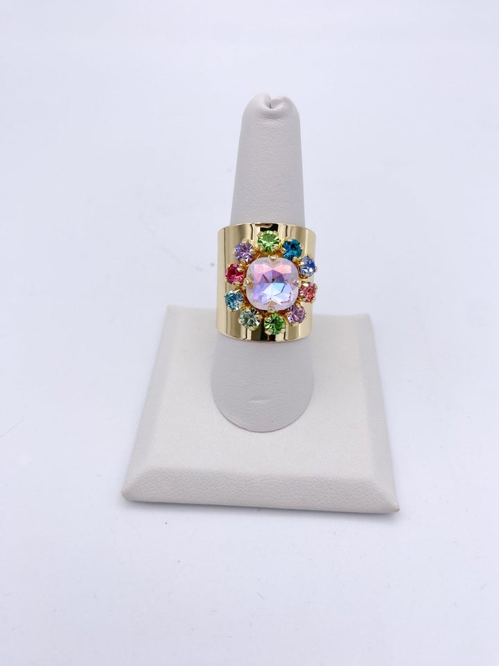 Starburst Adjustable Ring - Macoma Boutique310 Accessories/Jewelry