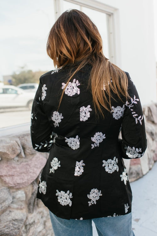 Starlit Garden Blazer - Macoma Boutique240 Jackets/Blazers