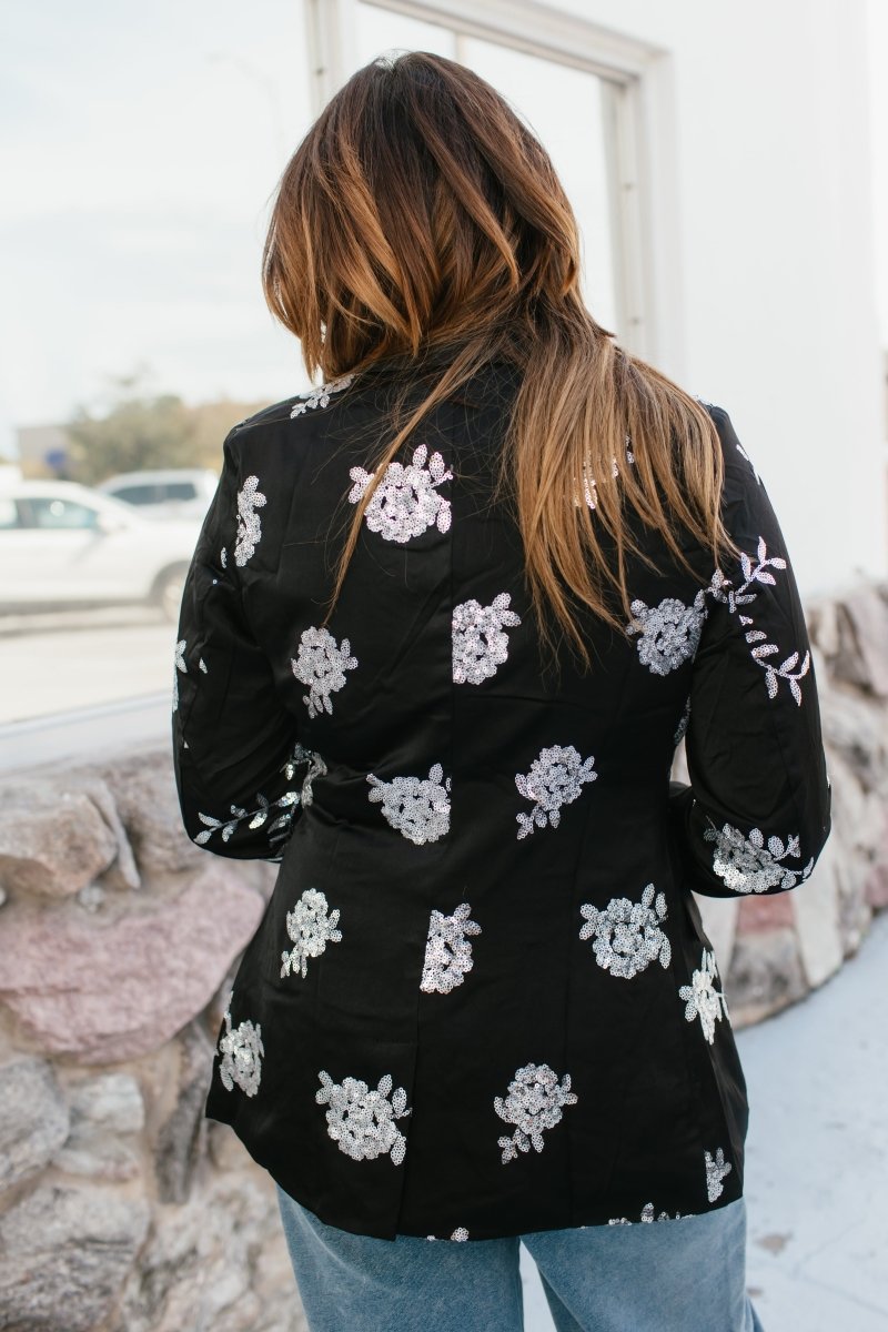 Starlit Garden Blazer - Macoma Boutique240 Jackets/Blazers