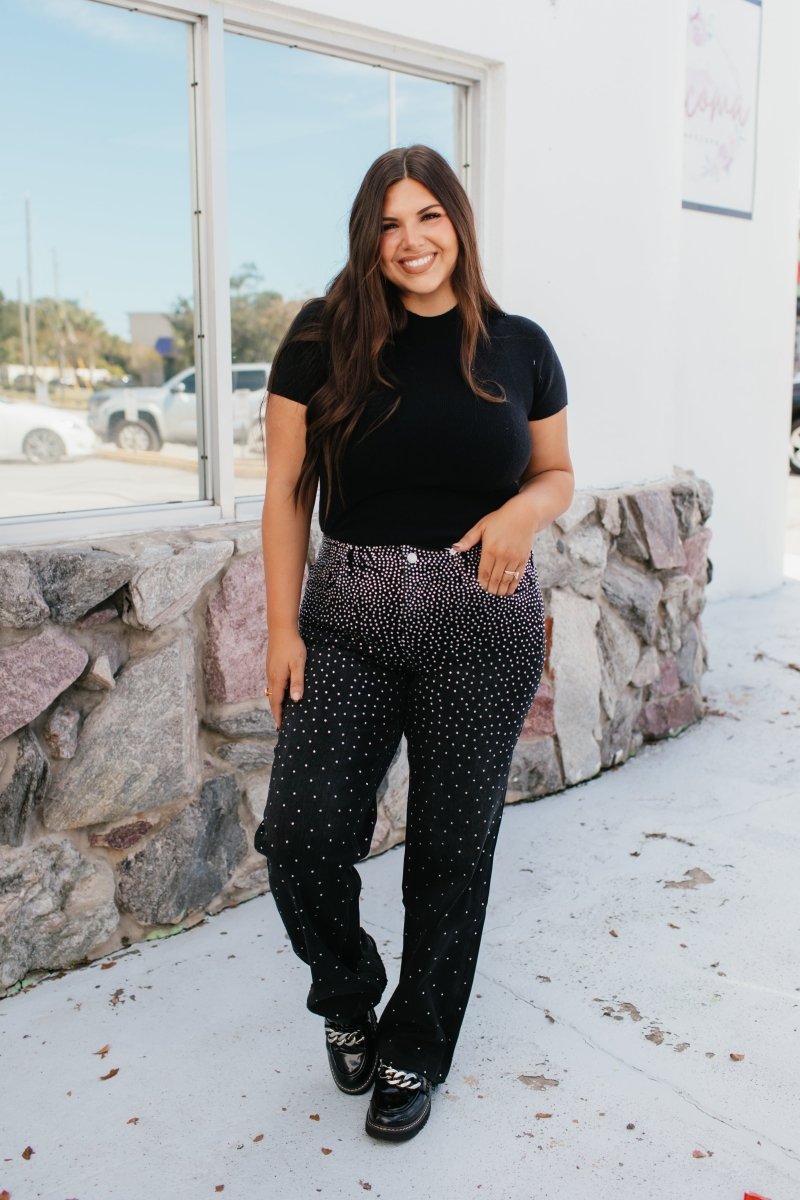 Starstruck Rhinestone Jeans - Macoma Boutique170 Denim
