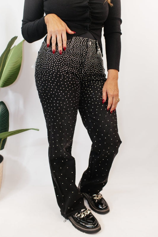 Starstruck Rhinestone Jeans - Macoma Boutique170 Denim