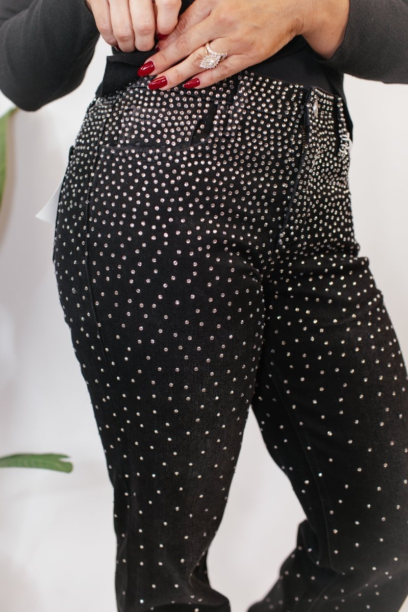 Starstruck Rhinestone Jeans - Macoma Boutique170 Denim