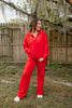 Statement Comfort Half Zip Pullover - Reg & Curvy - Macoma Boutique130 Sweaters