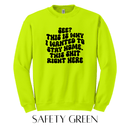 Stay Home Graphic Pullover - FINAL SALE - Macoma Boutique555 Presales