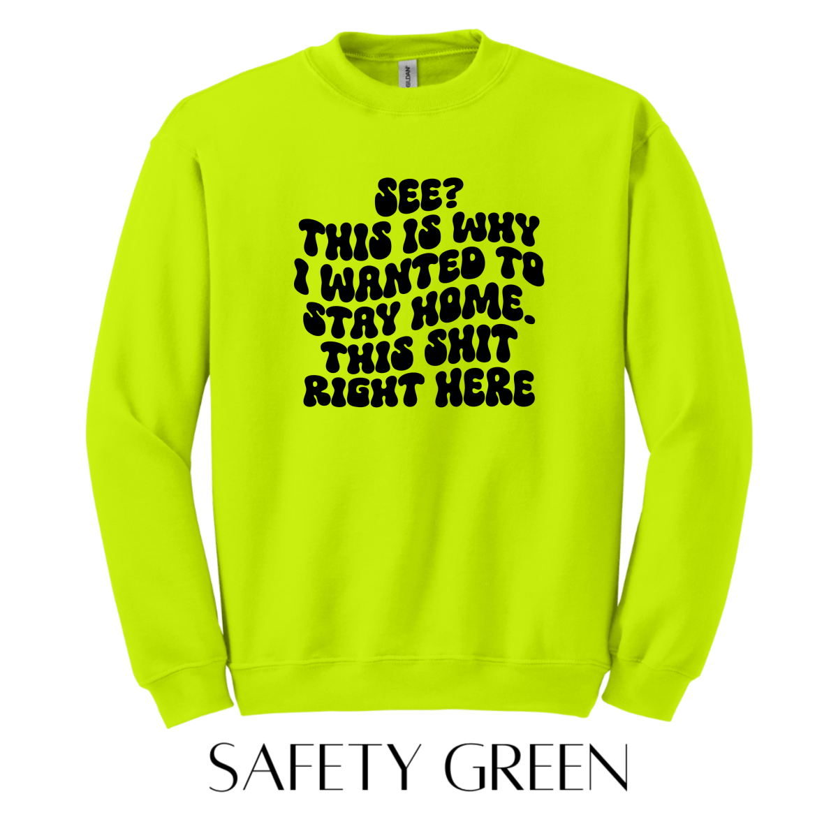 Stay Home Graphic Pullover - FINAL SALE - Macoma Boutique555 Presales