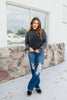 Stonewashed Comfort Sweat In Charcoal - Macoma Boutique130 Sweaters