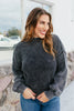 Stonewashed Comfort Sweat In Charcoal - Macoma Boutique130 Sweaters