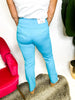 Straight Up Pants in Tropic Teal - Reg/Curvy - FINAL SALE - Macoma Boutique210 Other Bottoms