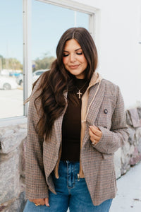 Street Smart Plaid Blazer