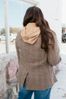 Street Smart Plaid Blazer - Macoma Boutique240 Jackets/Blazers