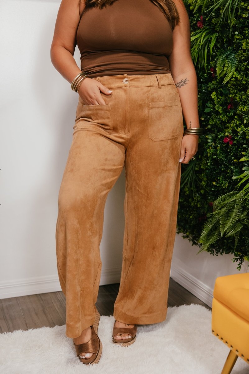 Suede Society Pants - Macoma Boutique210 Other Bottoms