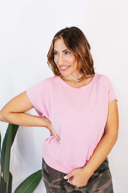 Sugar Pop Top - FINAL SALE - Macoma Boutique100 Short Sleeve