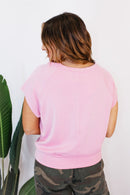 Sugar Pop Top - FINAL SALE - Macoma Boutique100 Short Sleeve