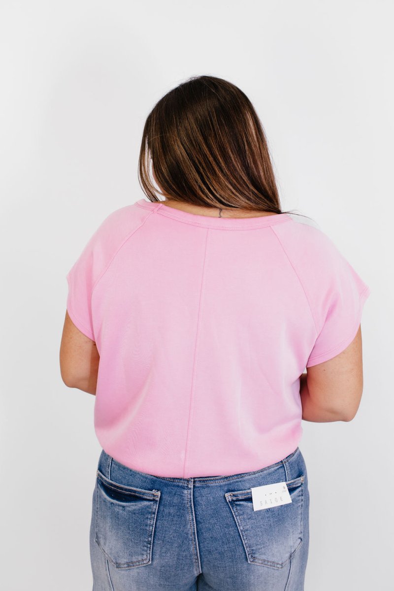 Sugar Pop Top - FINAL SALE - Macoma Boutique100 Short Sleeve