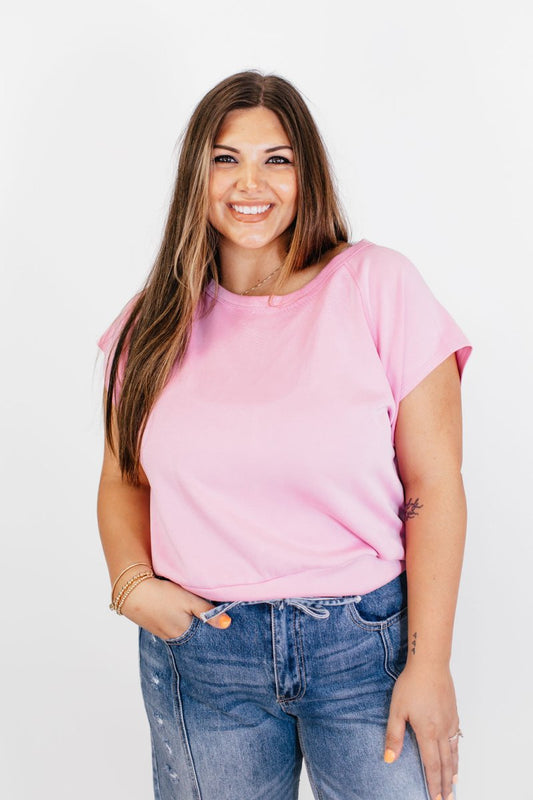 Sugar Pop Top - FINAL SALE - Macoma Boutique100 Short Sleeve