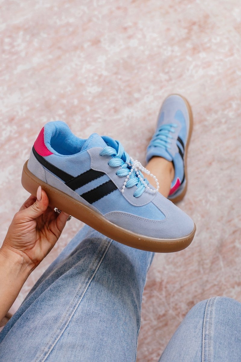 Sugar Rush Sneakers in Blue- FINAL SALE
