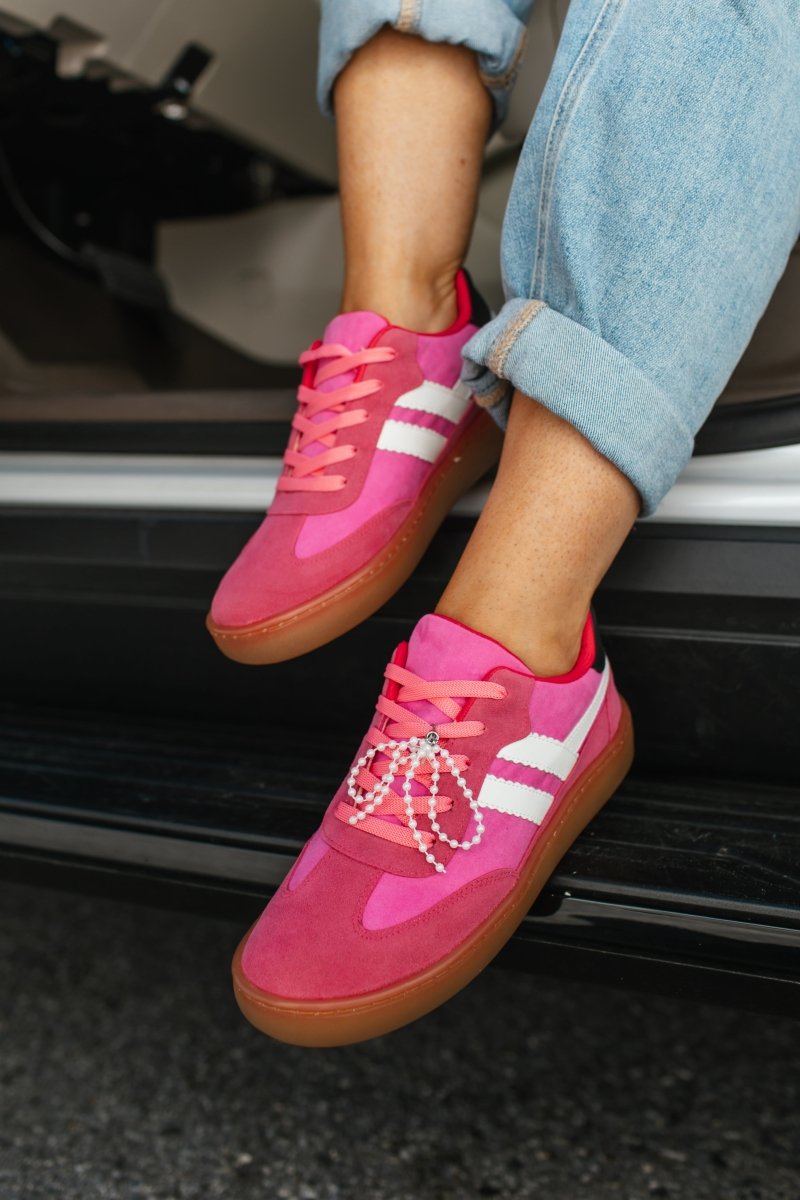 Sugar Rush Sneakers in Pink - FINAL SALE - Macoma Boutique301 Sneakers