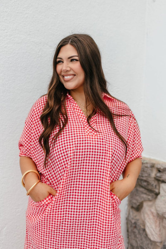 Summer Picnic Dress - Reg & Curvy - Macoma Boutique250 Dresses