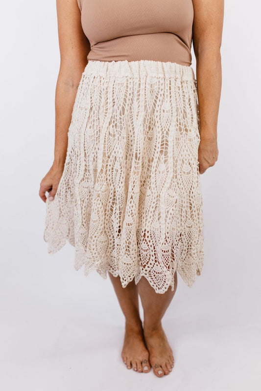 Summer Trellis Skirt - FINAL SALE - Macoma Boutique200 Skirts