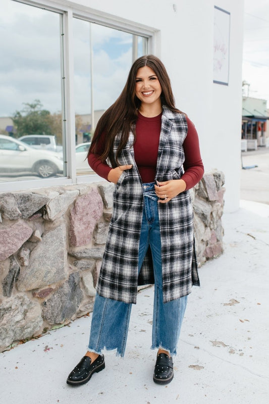 Surely Sophisticated Vest - Reg & Curvy - Macoma Boutique230 Outerwear